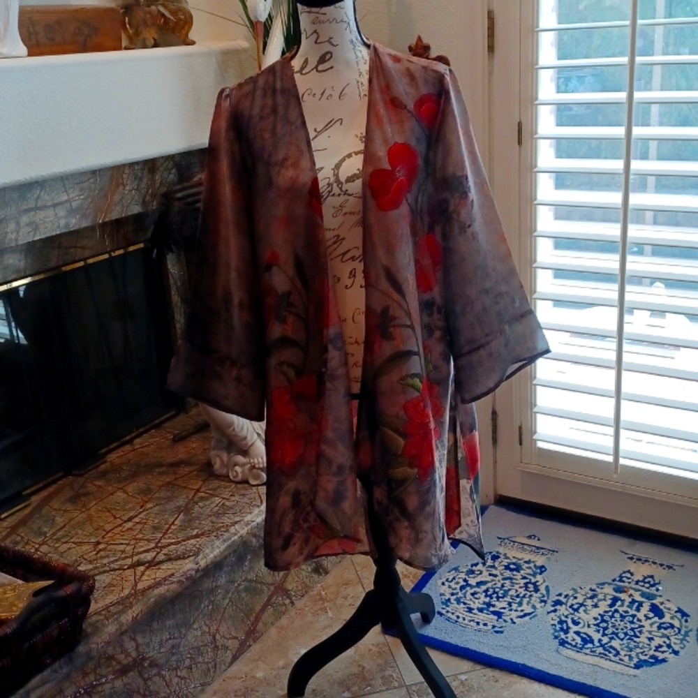 Part II of new collection. Easy, breezy 'coat'